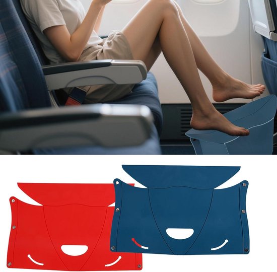 Vliegtuig Voetsteun Met Premium Traagschuim, Vliegtuig Reisaccessoires Draagbare Reizen Voet Hangmat 2 Pack Vliegtuig Voetsteun Met Premium Traagschuim, Vliegtuig Reisaccessoires Draagbare Reizen Voet Hangmat 2 Pack