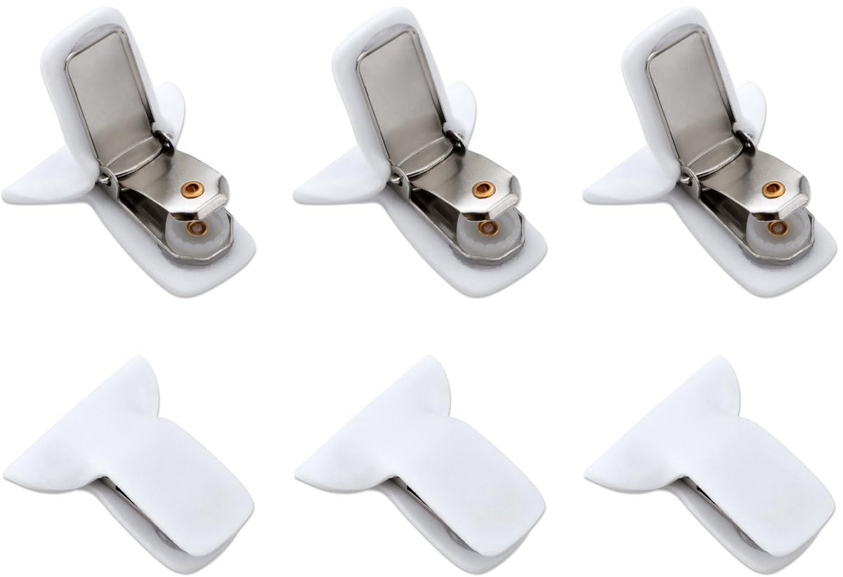 6 stuks dekbedclips voor dekbed binnenin, snel te installeren gevoerde clips, dekbedbevestigingen, sterke grip quiltclips, dekbeddrukknopen voorkomen dat het dekbed verschuift, beddengoedaccessoires