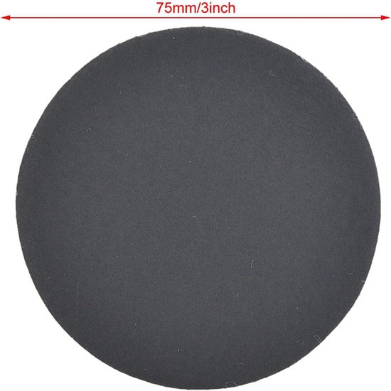 Klittenband Schijven 75mm - Schuurschijf Polijstpapier voor Schuren en