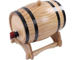 Eiken Houten Vaten voor Zelfgemaakte Wijn en Bier - Barbecue Accessoires - Ambachtelijke Wijnmakerij - Vindingrijke Bar Catering - 5 Liter