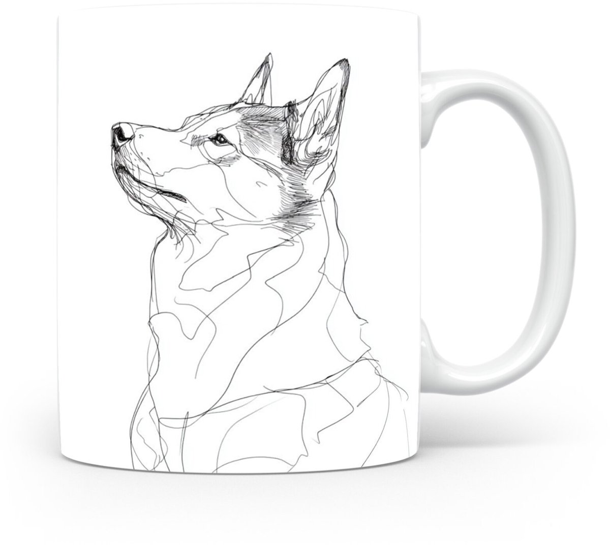 Beker Oost-Siberische Laika