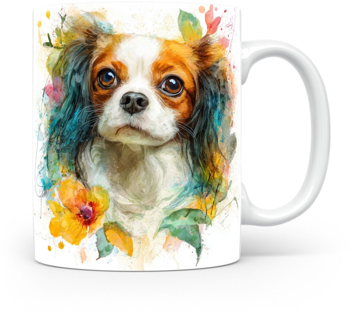 Beker Vlinderhondje / Papillon
