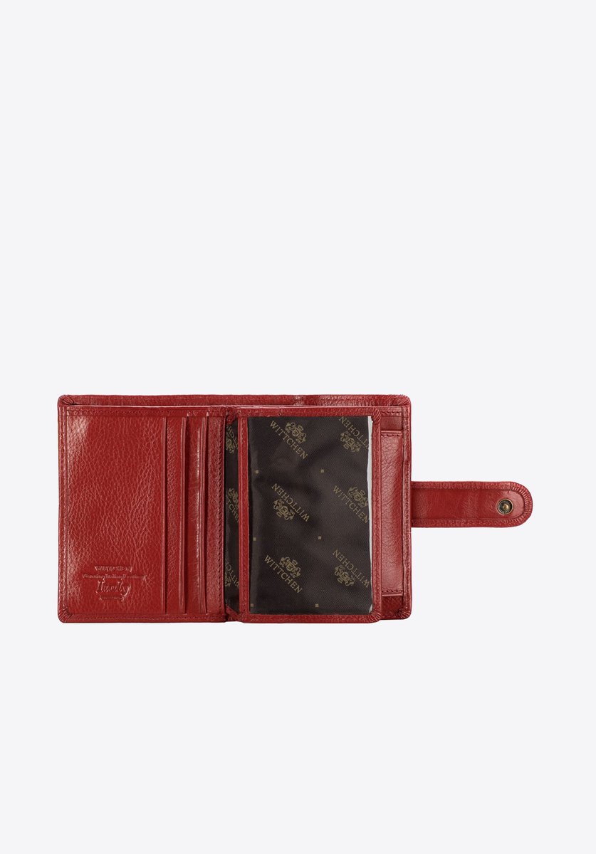 Wittchen - Unisex Leer Portemonnee - Medium - RFID - Druksluiting