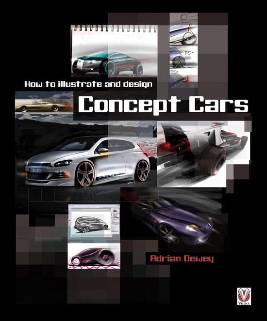 How to illustrate and design Concept Cars - cover