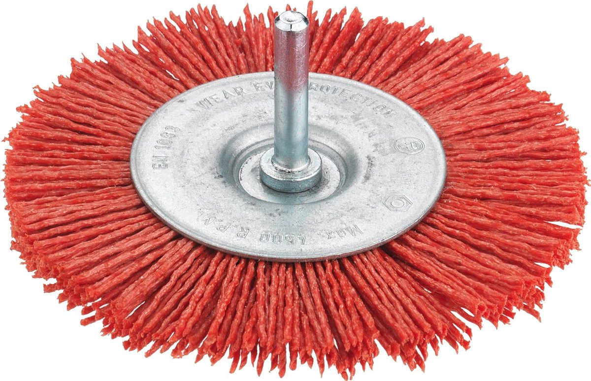 Ruitenborstel 75 mm - Flexibele Nylon Schuurborstel