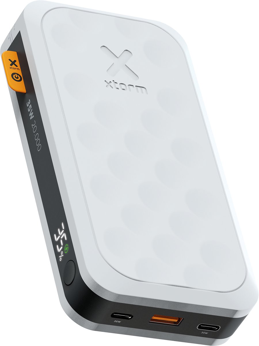 Xtorm Powerbank met Snelladen 20.000 mAh Wit