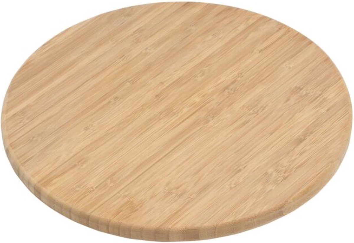 Draaiplateau Serveerplank XL Bamboe Hout – Draaischijf – XL – Ø50CM