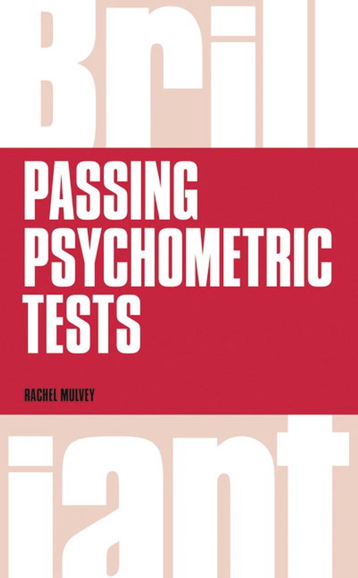 Brilliant Passing Psychometric Tests - cover