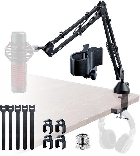SoloCast Microfoonstandaard, Microfoonarm Met Klemmontage, Voor HyperX Condensatormicrofoon Van Youshares 2854311572