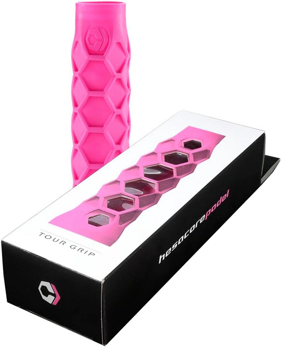 Schokdempende Grip voor Padelracket - Fuchsia