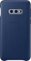 Samsung lederen cover - navy - voor Samsung Galaxy S10e