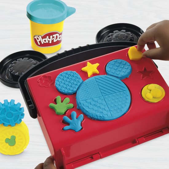 Play-Doh Disney Junior Garage op reis, Mickey-speelgoed