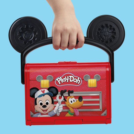 Play-Doh Disney Junior Garage op reis, Mickey-speelgoed