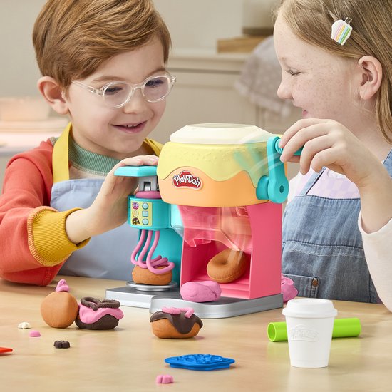 Play-Doh Donutshop-speelset, keukenspeelgoed, knutselen voor kinderen van 3+