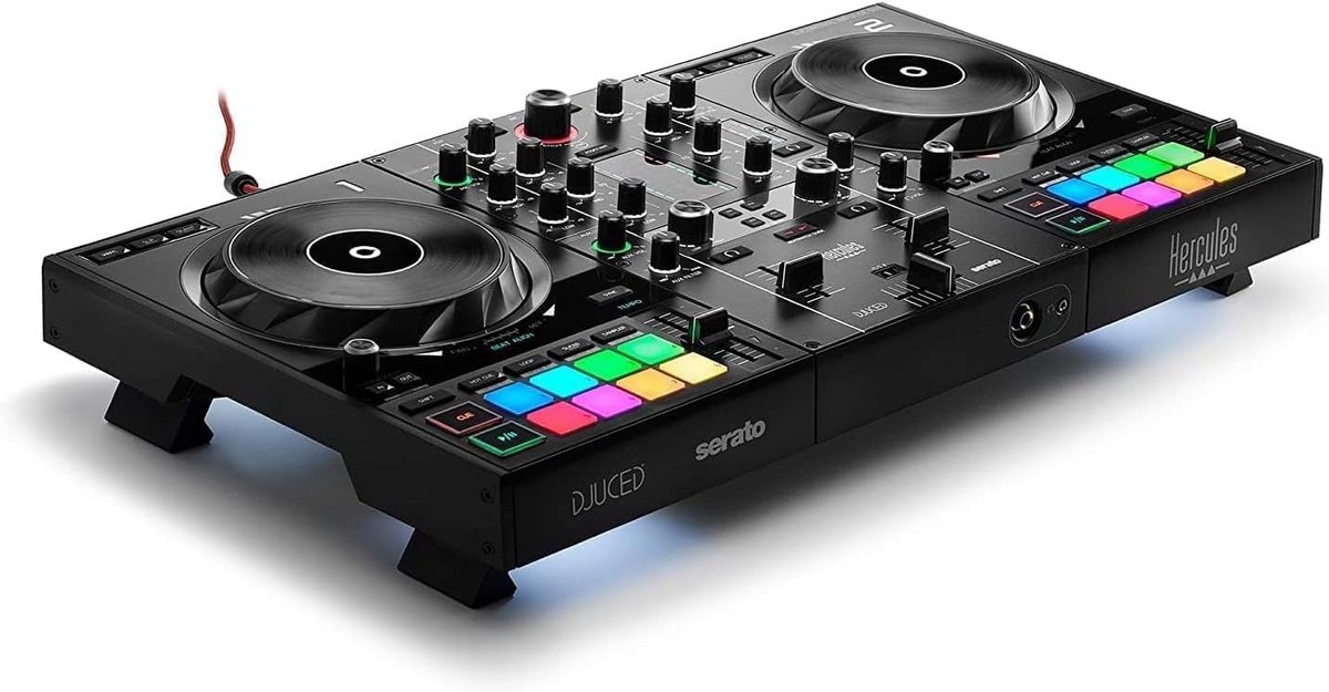 USB DJ Controller en Actieve DJ Monitor Speaker voor Serato DJ en DJUCED