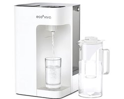 Osmose-installatie 8-traps | Omgekeerde Osmose Waterfilter met TDS-Monitor, 3:1 Waterefficiëntie, Automatische Waterstroom & Mineraalboost | Drinkwaterfilter met Waterdispenser – Wit