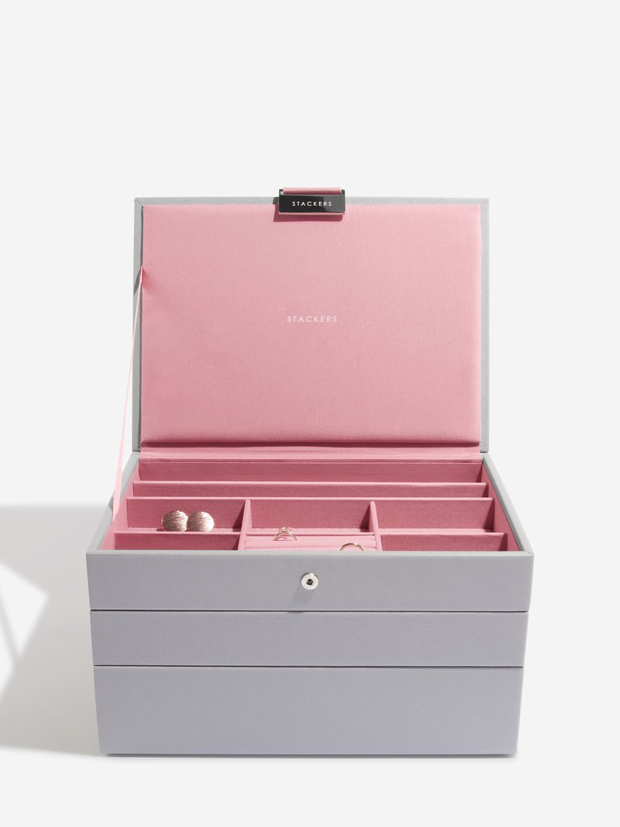 STACKERS POP ROSE - Sieradendoos - Juwelendoos - Sieradenhouder - Sieraden Organizer