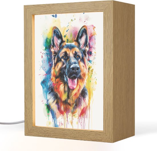 Diamond Painting Glas in lood Hond - Engelse Bulldog - Shop nu