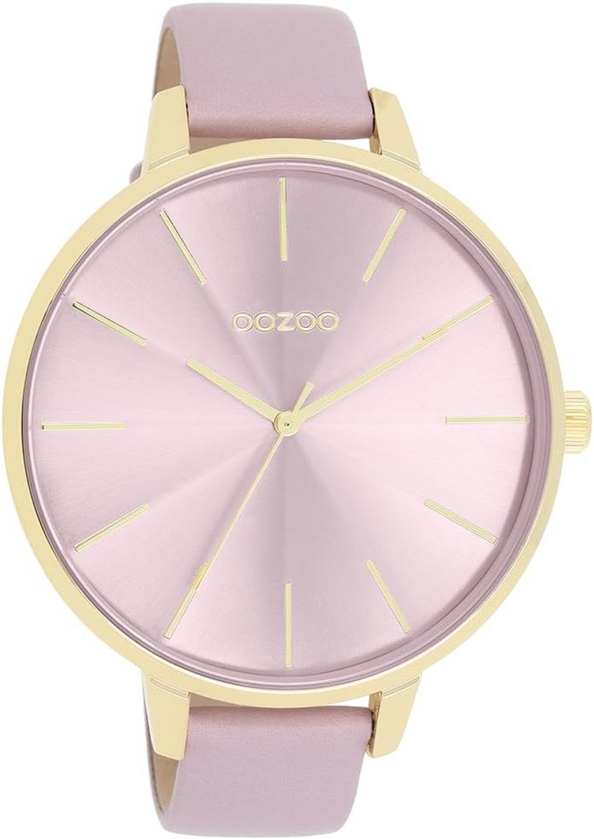 Dameshorloge met Leren Band - Elegant Analoog Polshorloge voor Vrouwen