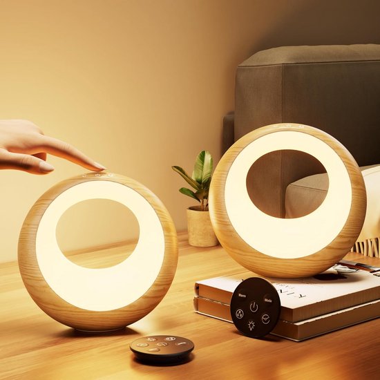 MYPLUS Led-onderbouwlamp, set van 4, RGBW kastlampen met