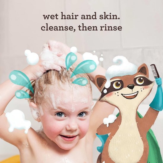 Aveeno, Kids, 2-in-1 hydraterende shampoo en conditioner met haverextract - alle haartypes - 354ml van Merkloos — afbeelding 2