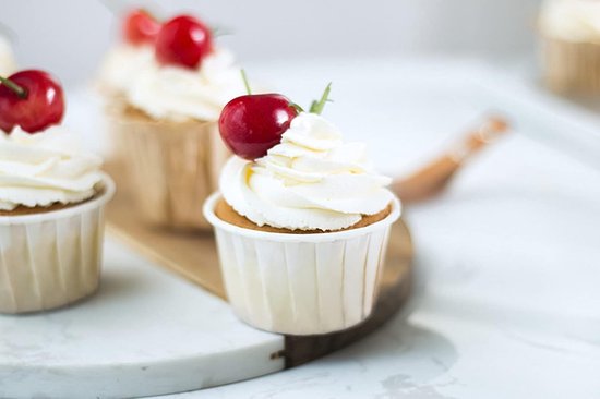 Caissettes à Cupcakes En Papier - Lot De 50, 3 Tailles (9.5cm à 18.5cm), Antiadhésives, Pour Muffins, Friteuse à Air