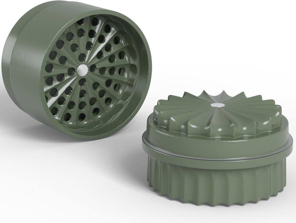Kruidenmolen met Nano-Keramische Coating en Ingebouwde Opbergdoos - Ø 63 mm