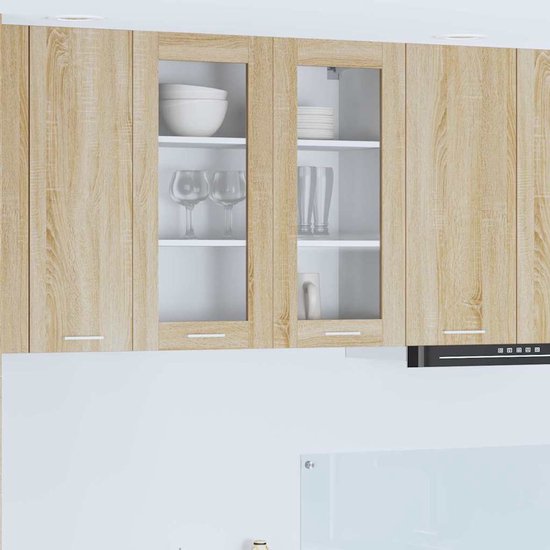 Homgoday Wandkast met opbergruimte, hangkast, multifunctionele kast, woonwand, keukenkast, opbergkast, kast voor woonkamer, slaapkamer, 100 x 30 x 35 cm, massief hout grenen