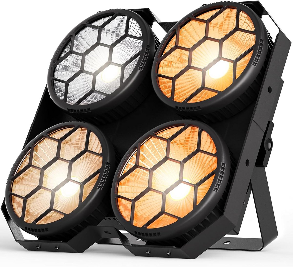Krachtige LED COB Podiumspots voor Warm en Koud Wit Licht op Feesten en Evenementen