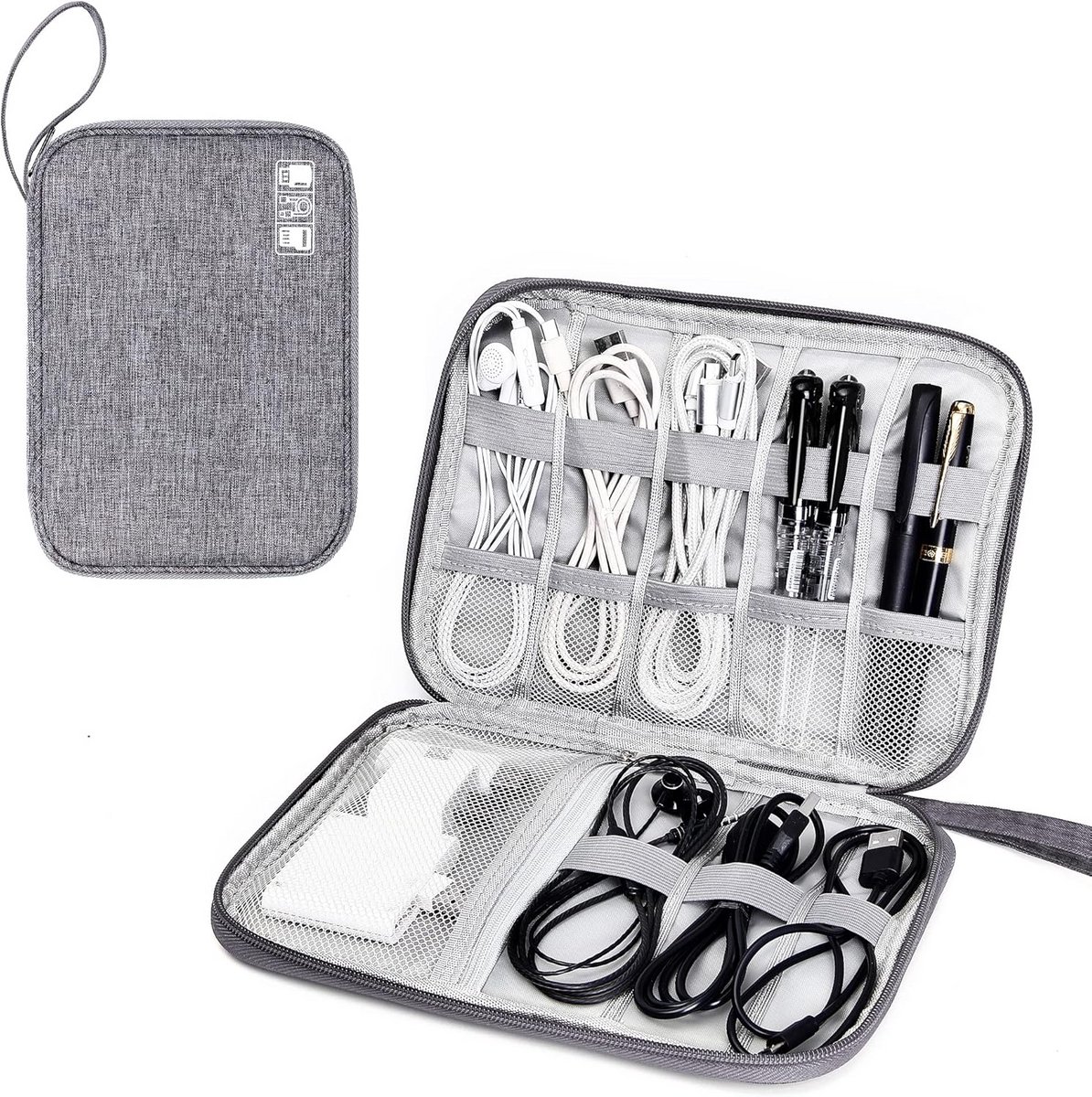 Reis Kabel Organizer Draagbare Elektronica Tas voor Snoeren en Accessoires