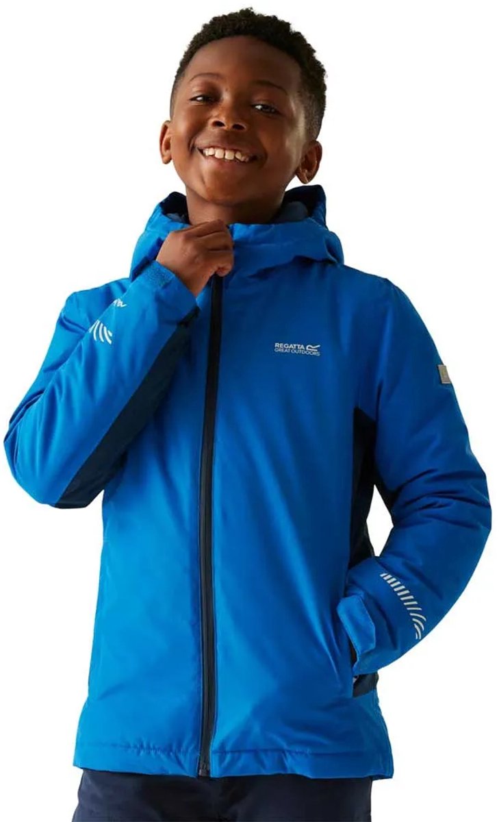 Regatta Hurdle Jas 8-9 Years Jongens Meisjes Blauw