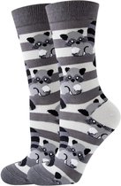 Kniekousen | Rendier | Gebreid | Overknee sokken | Kerstsokken