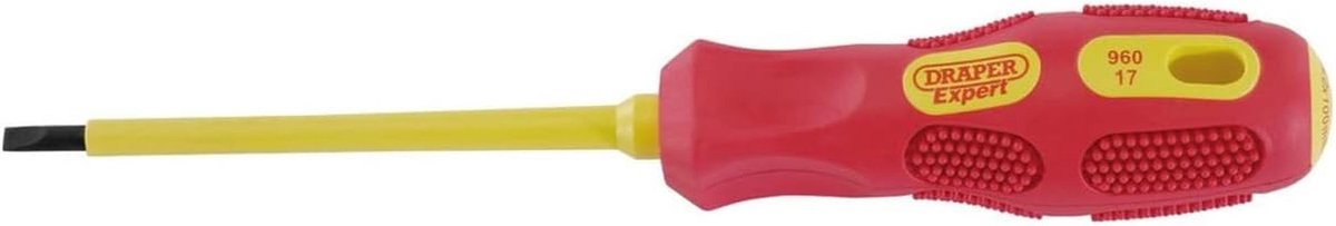 Volledig Geïsoleerde Sleufschroevendraaier 4 mm x 100 mm
