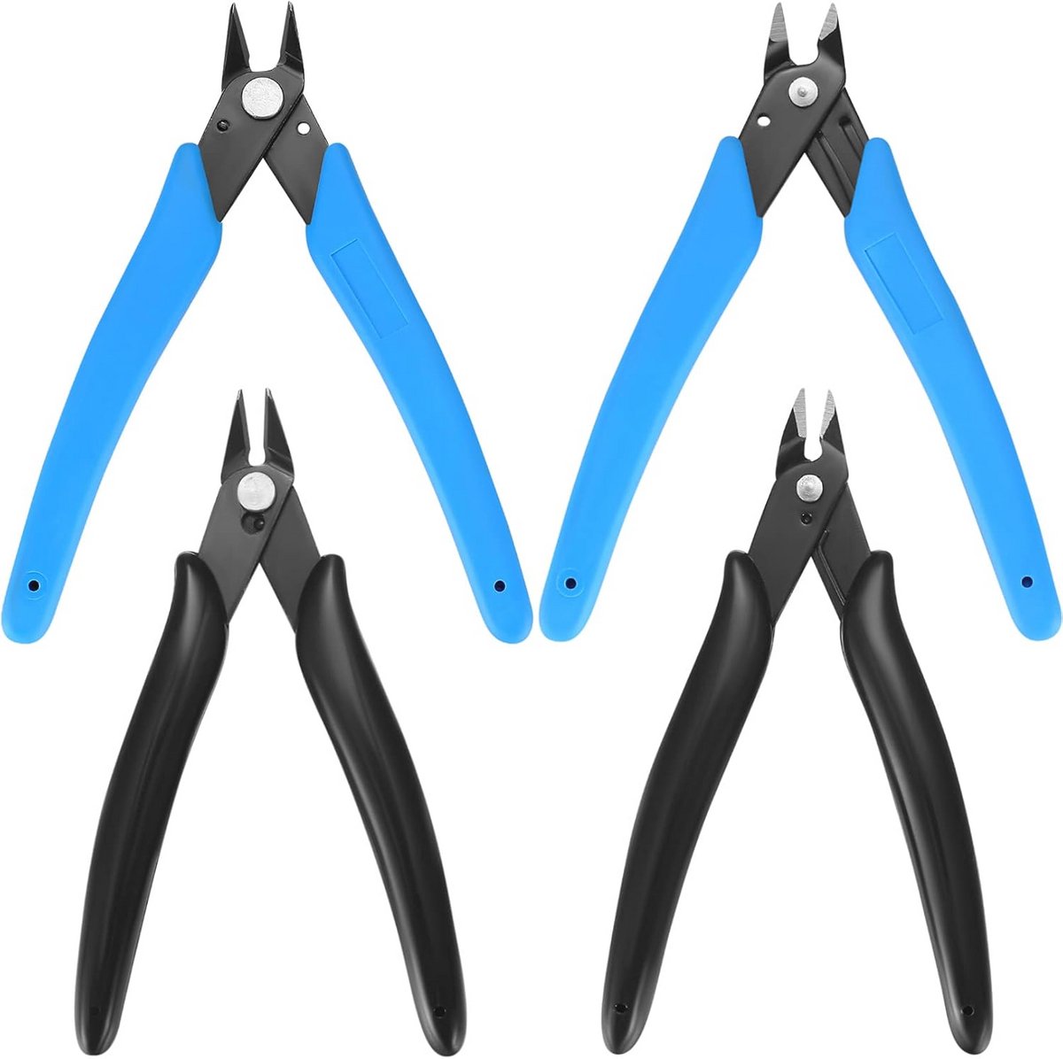 Multifunctionele Knabbeltang Set - 4 Stuks Met Ergonomisch Handvat Voor Ambachten