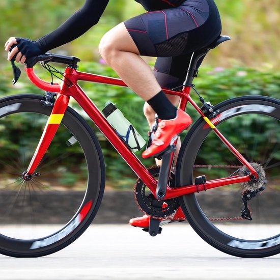 Allecto - Fleshouder set van 2 - Lichtgewicht bidonhouder fiets - Blauw - Voor waterflessen tot 7 cm - Ideaal voor fietsen - Set voor onderweg — afbeelding 3