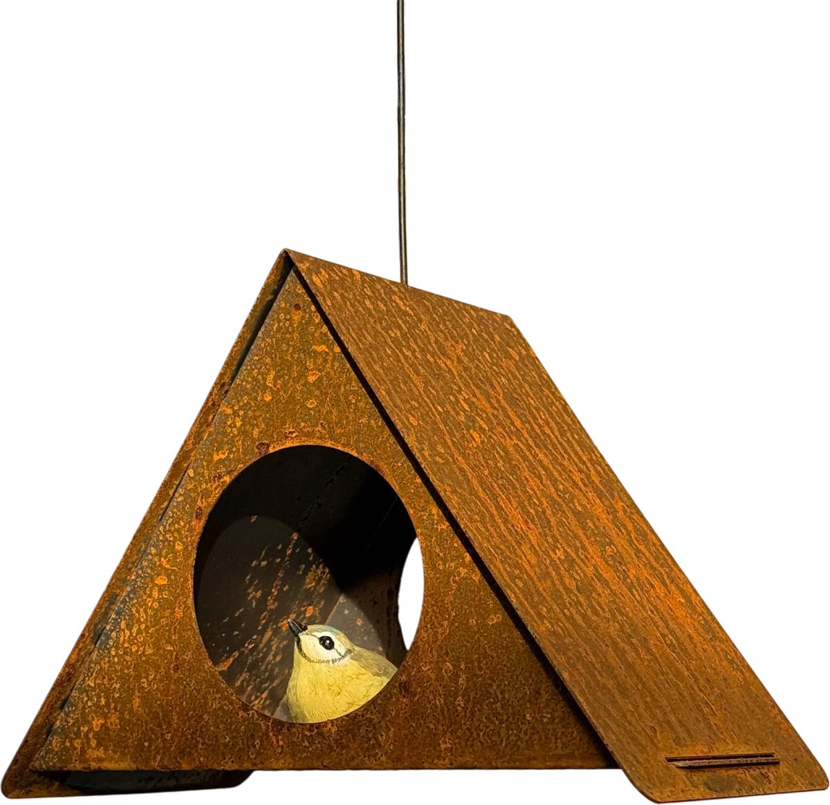 Vogelvoederhuis ALPHA - CORTENSTAAL - Hangmodel