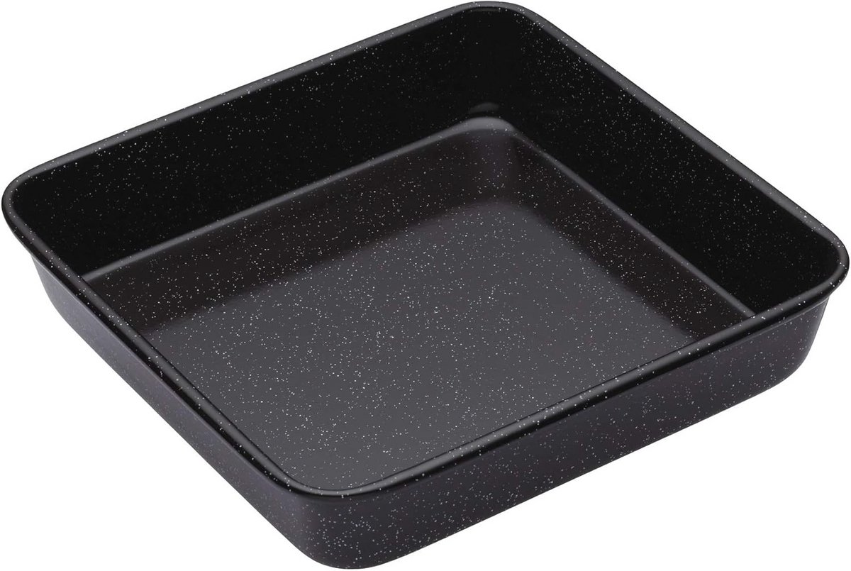 Vierkante Bakpan voor Cakes en Taarten - 23 x 23 x 4 cm, Krasbestendig, Vaatwasmachinebestendig