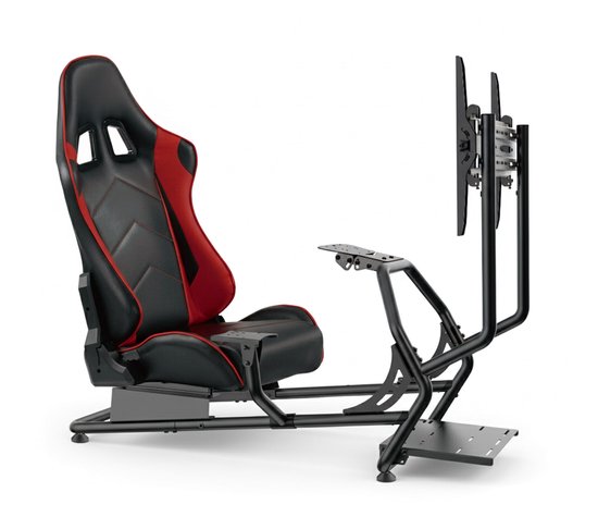VDD Gaming - Racestoel - Cockpit Simulator - Volledig Verstelbaar - Met beeldscherm Bevestiging - Bruikbaar met Racestoel van VDD Gaming — afbeelding 2