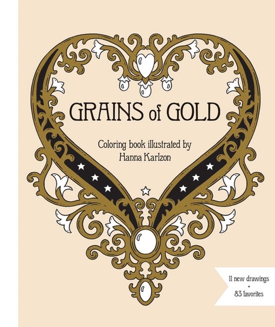 Grains of Gold Coloring Book - cover