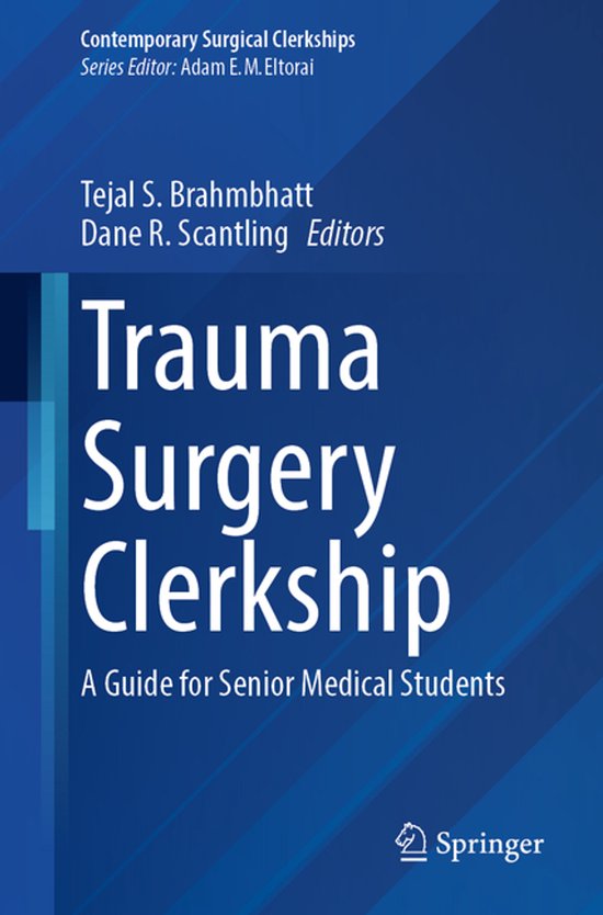 Contemporary Surgical Clerkships- Trauma Surgery Clerkship - cover