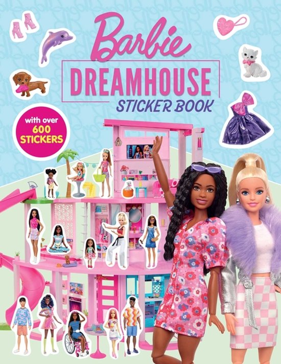 Barbie- Barbie: Dreamhouse Sticker Book - cover