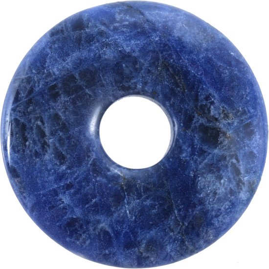 Maansteen hanger donut 3 cm - Spiritual Garden