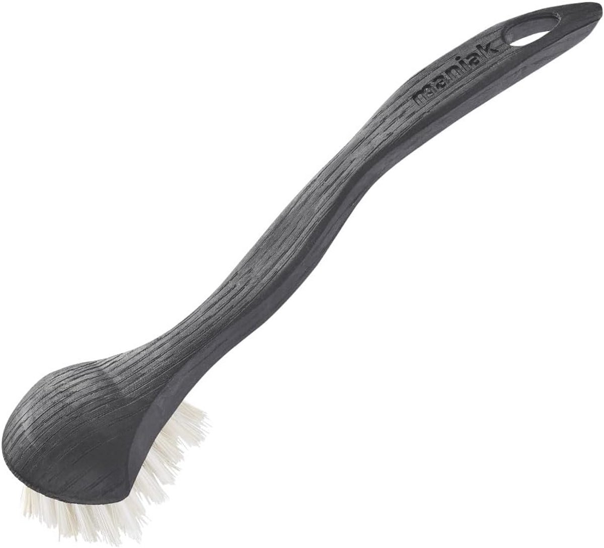 Robuuste Vaatborstel met Gerecycled Handvat en Plantaardige Borstelharen