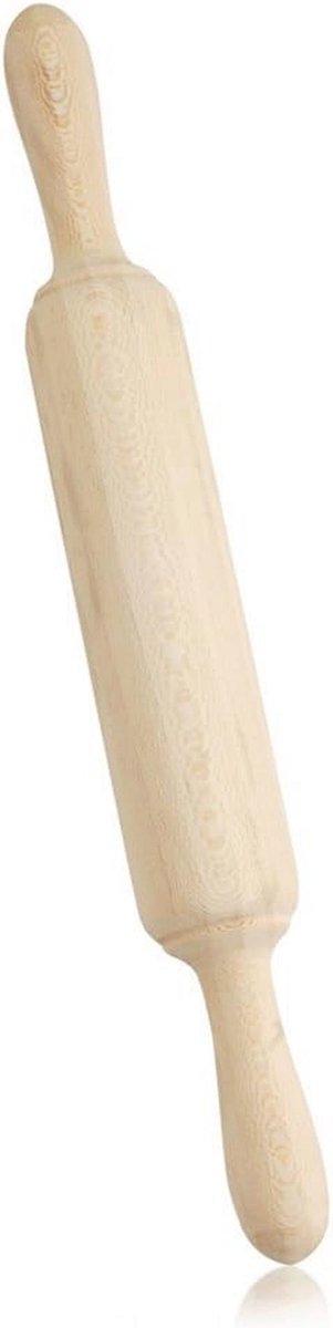 Houten deegroller 40 cm - ideaal voor bakken