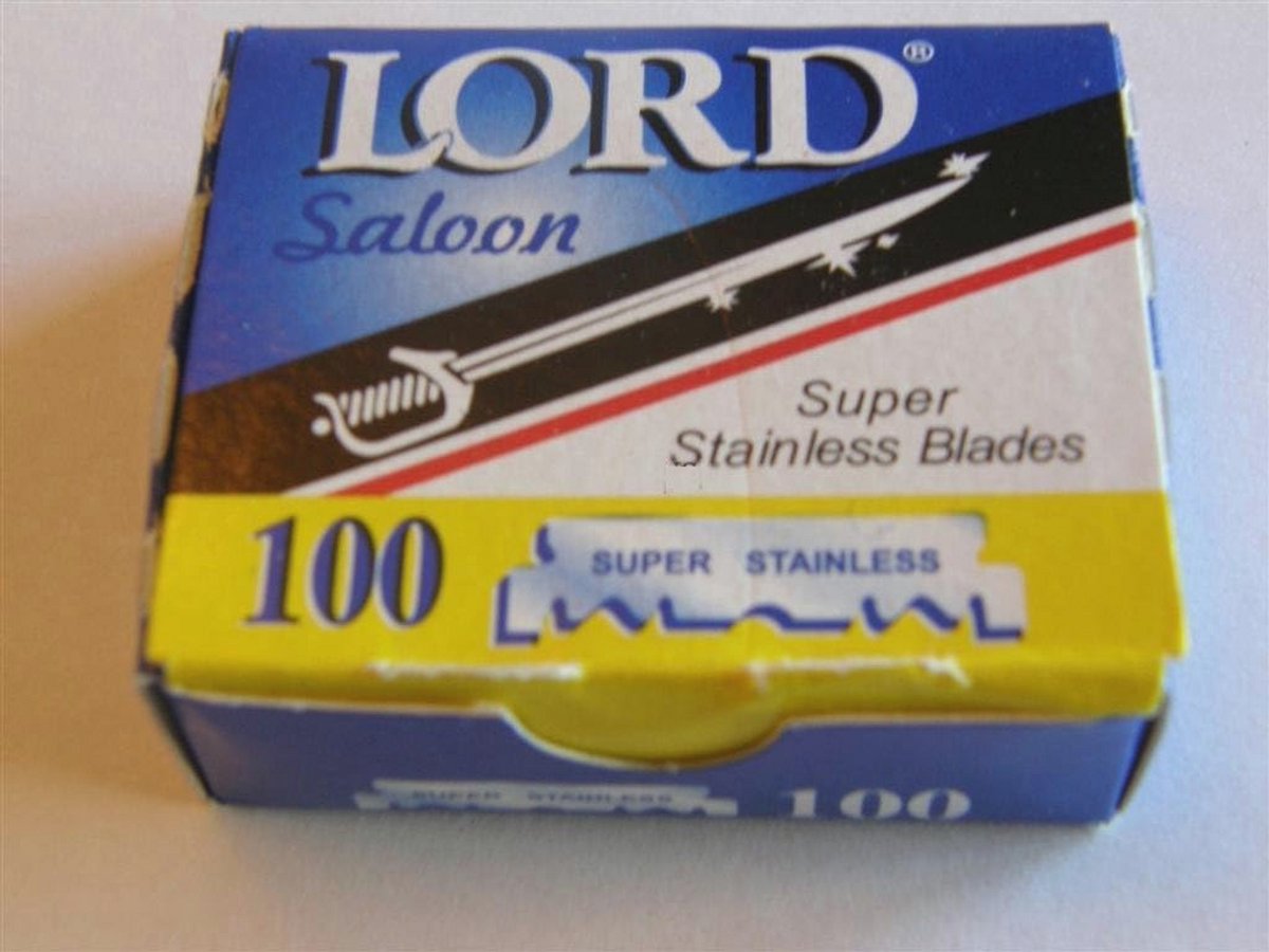 Enkele Rand Scheermesjes 100 Ct - Ideaal voor Salons en Barbieri