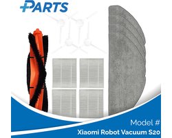 Xiaomi Robot Vacuum S20 Onderhoudsset (Plus.Parts® alternatief voor B112-ZS / B112-CH)