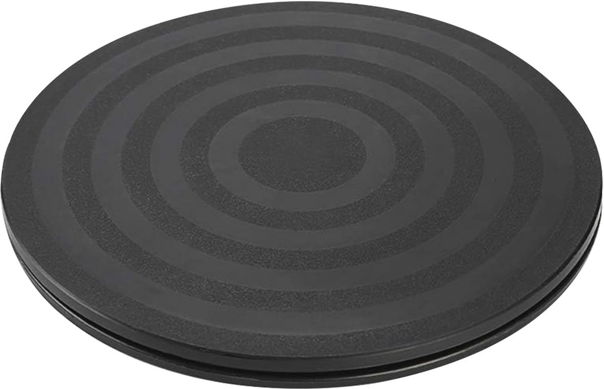 Draaiplateau 20 cm, Draaibaar 360 Graden Antislip Draaiplateau voor Presentaties, Taarten en TV met Zware Belasting Capaciteit