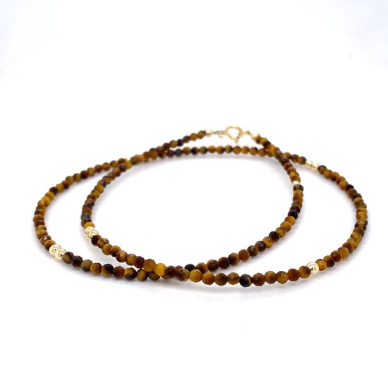 COAI Ketting met hanger van stenen vos voor dames en heren