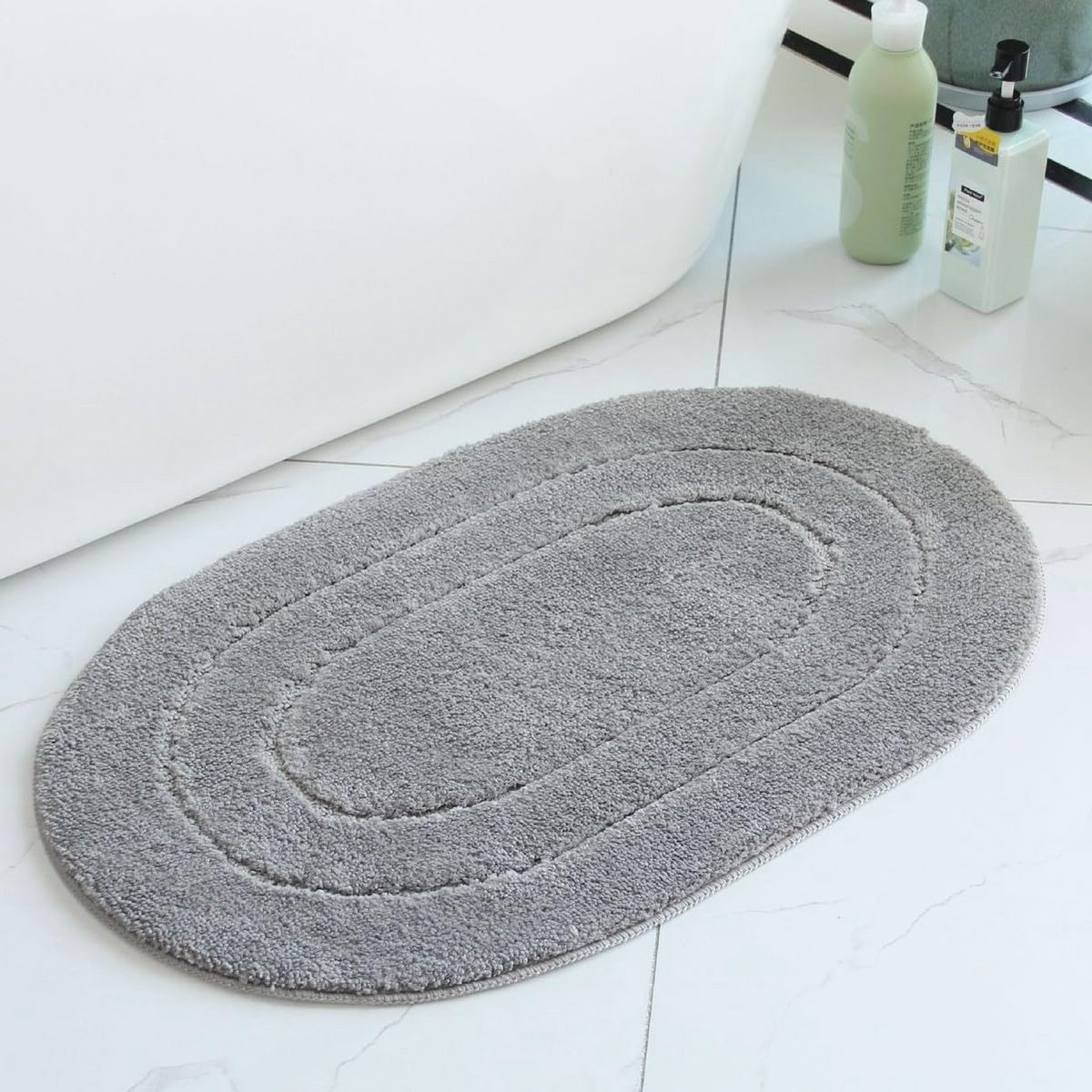 Antislip Wasbare Badkamertapijt 50 x 80 cm - Sneldrogend en Hoogwaardig