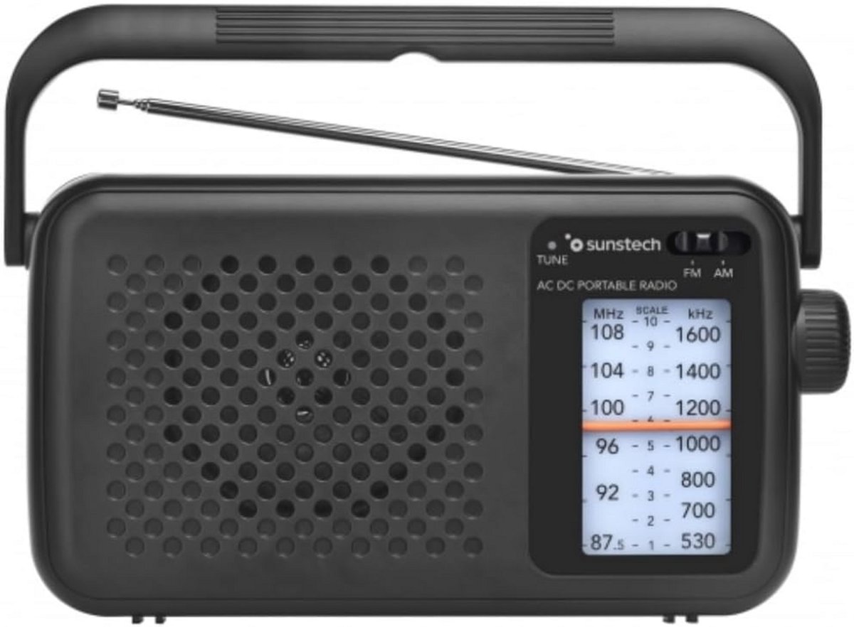 Draagbare AM/FM Radio met Telescopische Antenne en Transportgreep